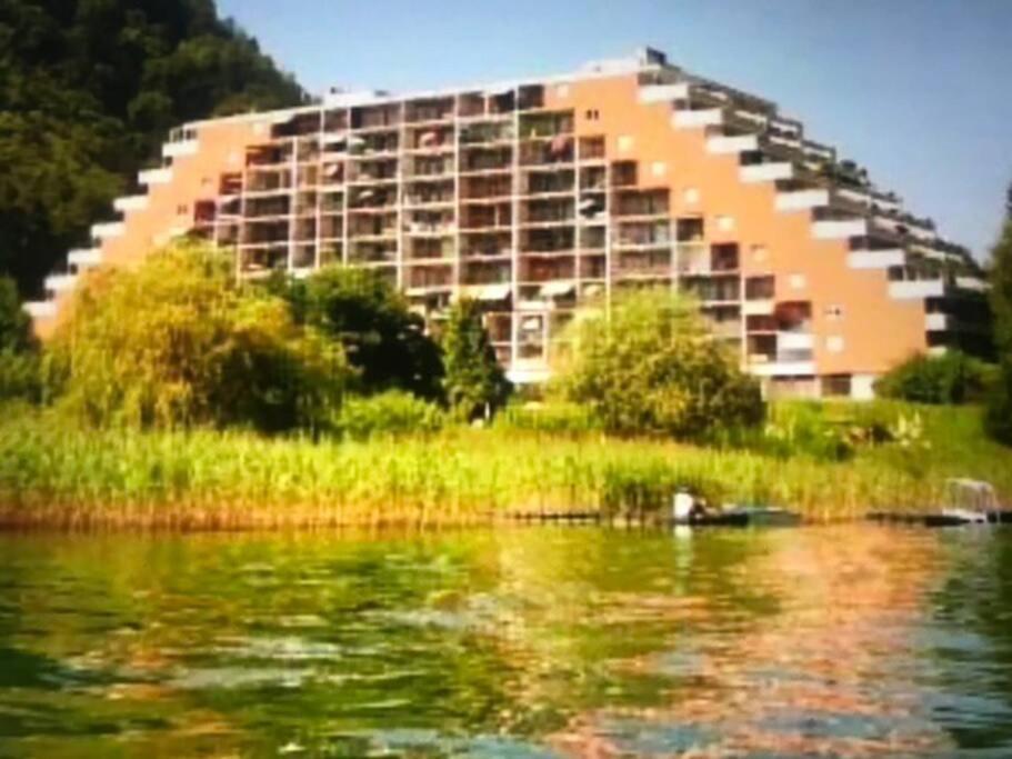 Seewohnung Mit Direktem Seezugang-Skiliftnaehe Villach Exterior foto